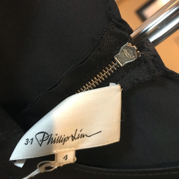 3.1 PHILLIP LIM seamed peplum top - Picture 7 of 8